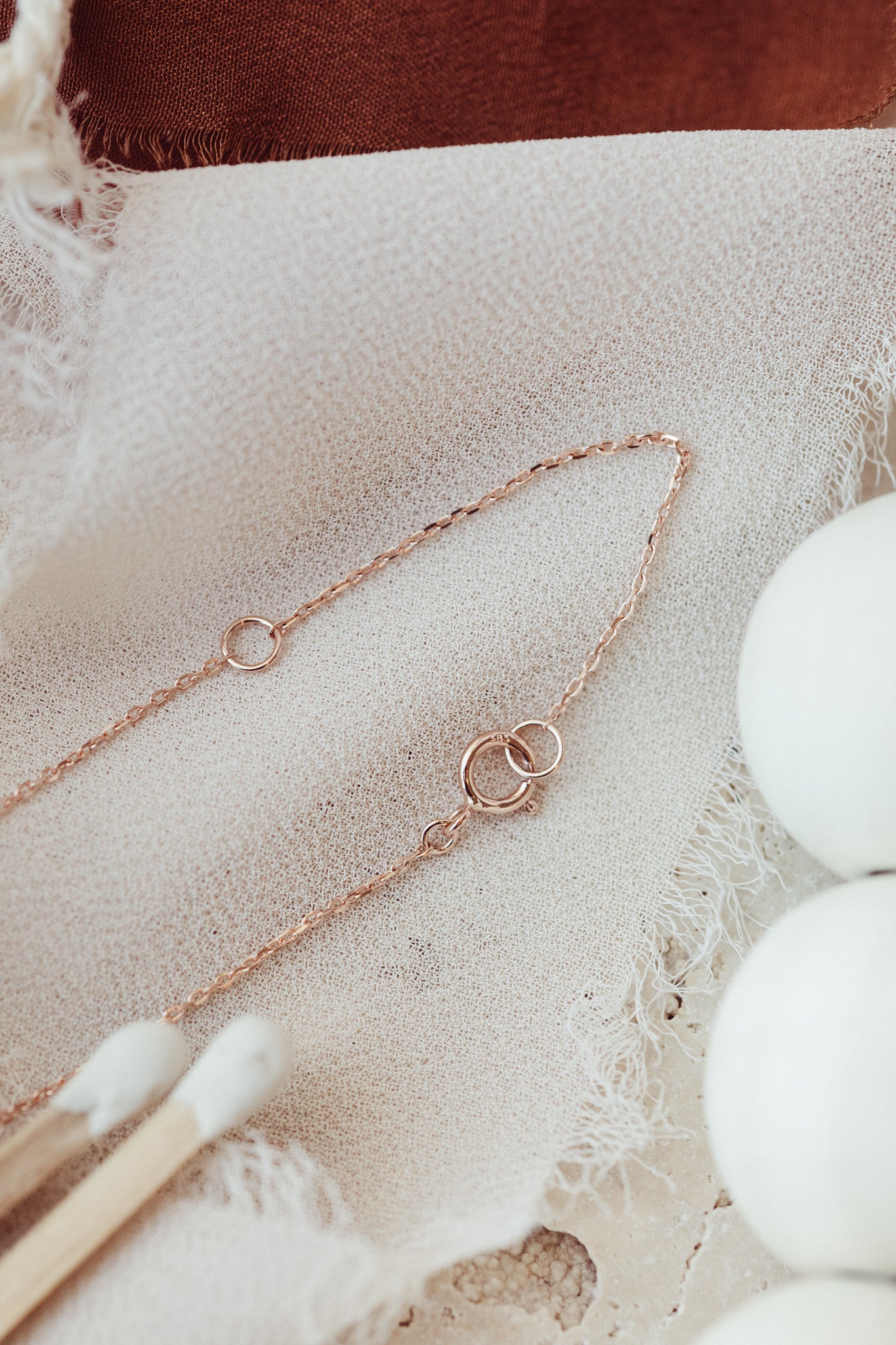 Three Round Sapphire Cluster Necklace