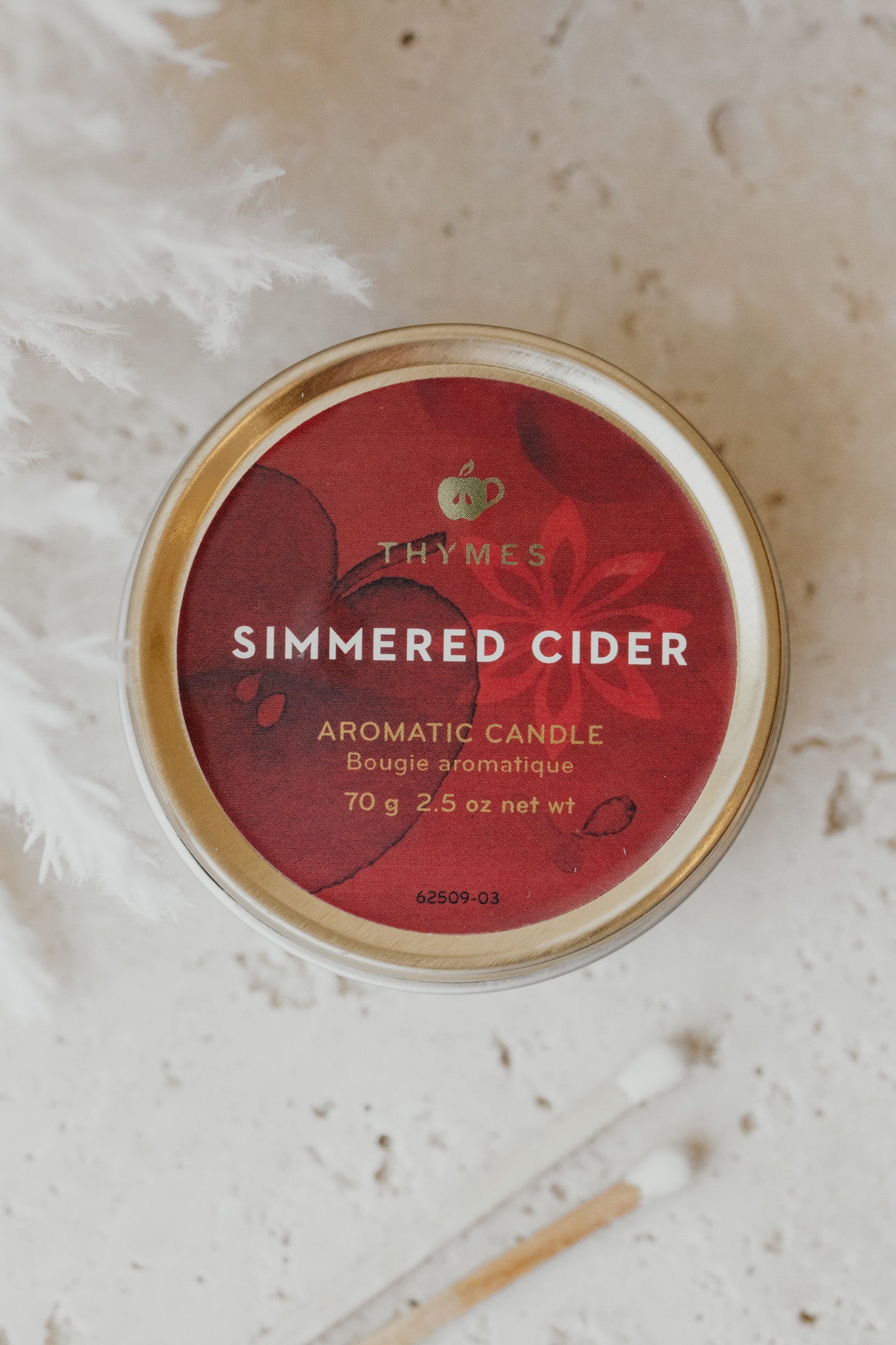 Simmered Cider Candle Travel Tin 2.5 oz