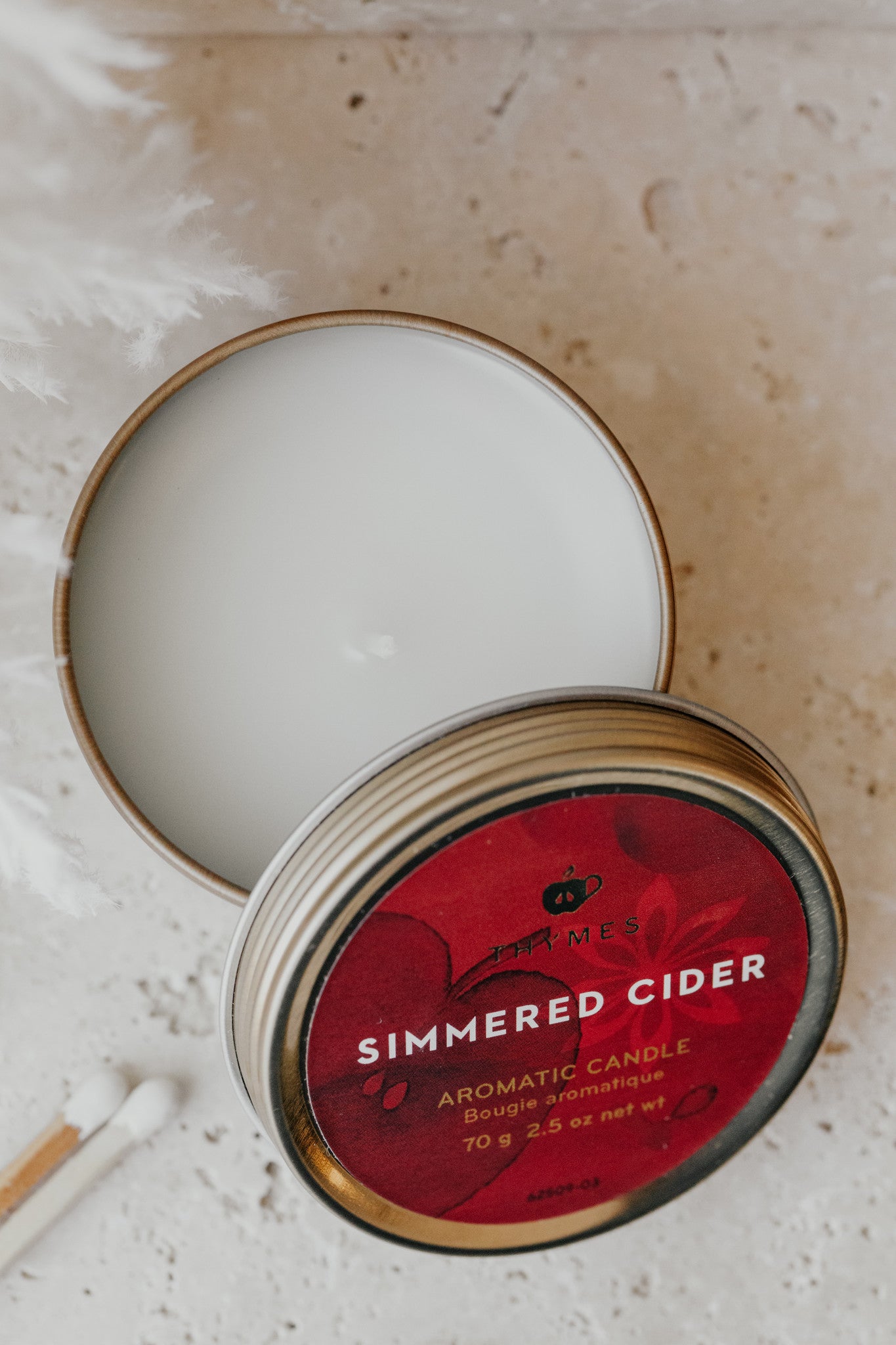 Simmered Cider Candle Travel Tin 2.5 oz