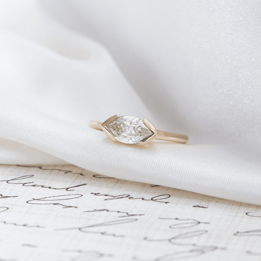 The Austen Marquise Solitaire