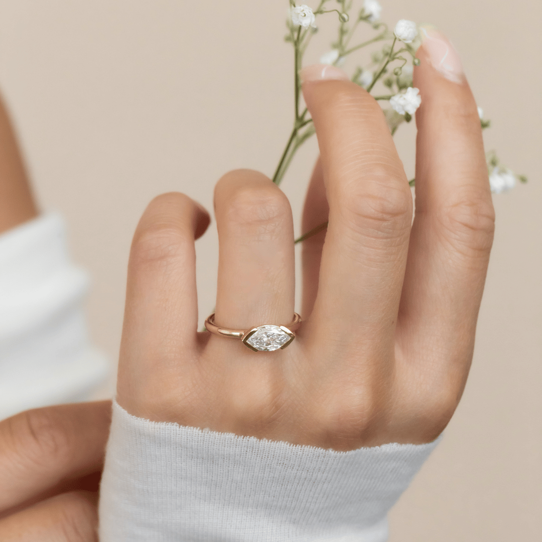 The Austen Marquise Solitaire
