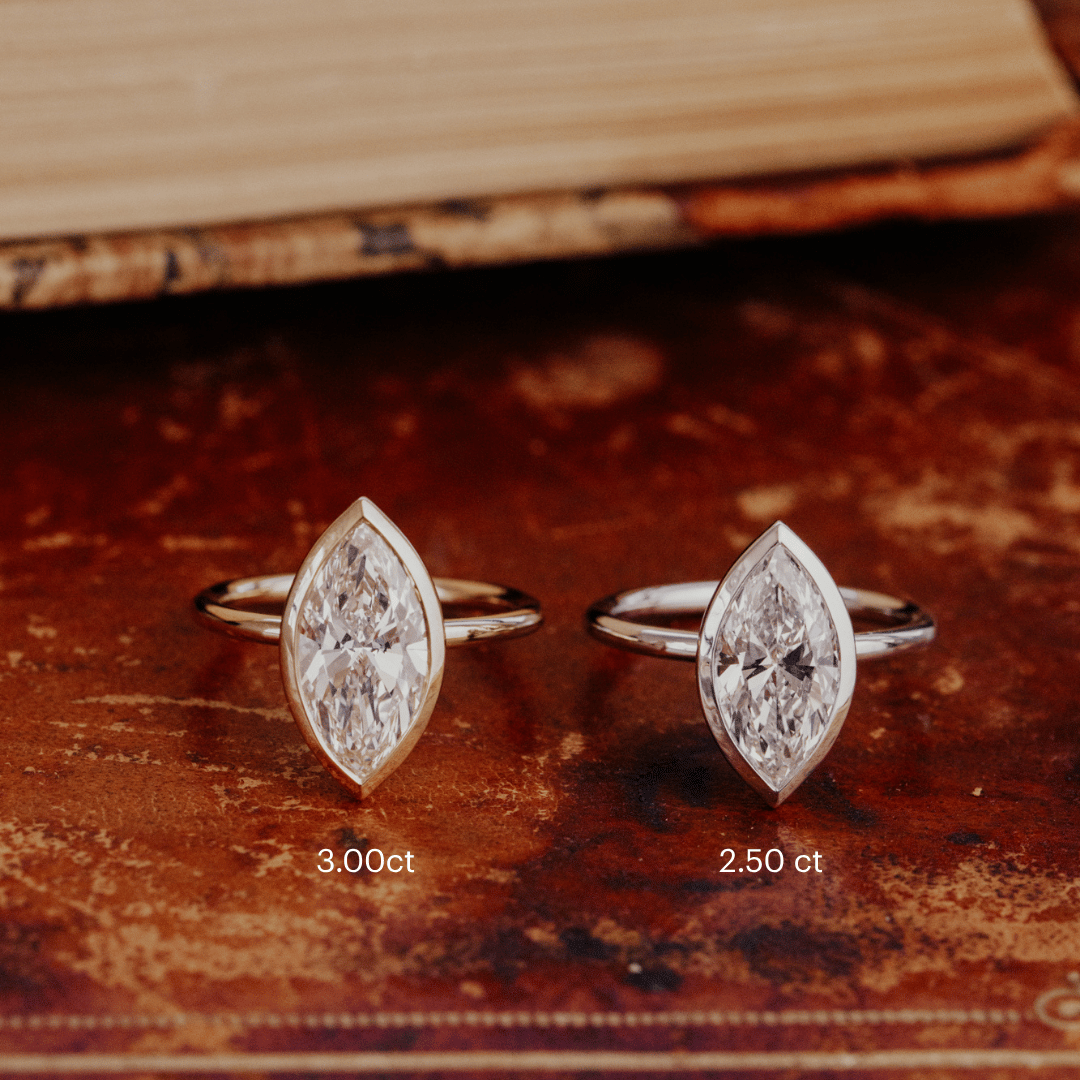 The Bailey Marquise Solitaire Ring