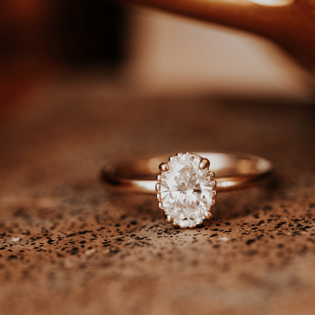 The Charlotte Oval Solitaire