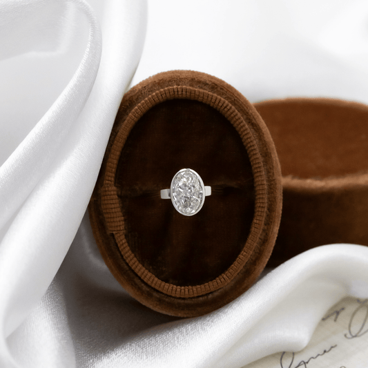 Elena Oval Solitaire Ring