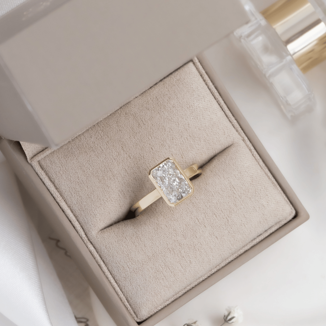 The Elena Radiant Cut Solitaire Ring