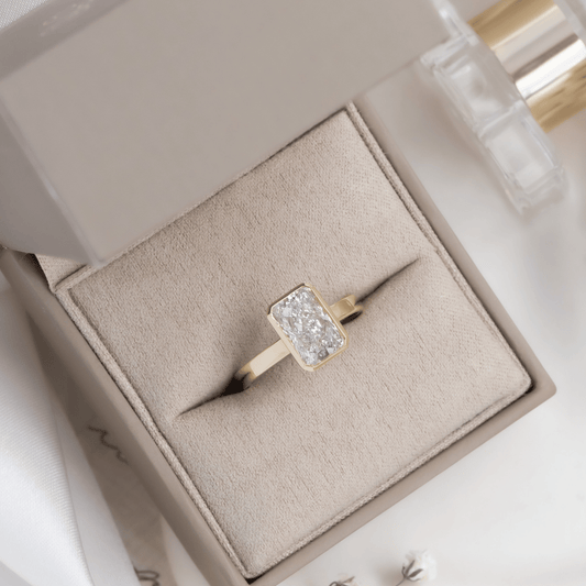 The Elena Radiant Cut Solitaire Ring