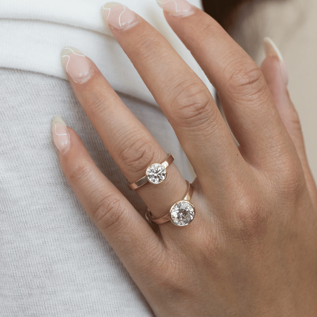 The Elena Round Solitaire