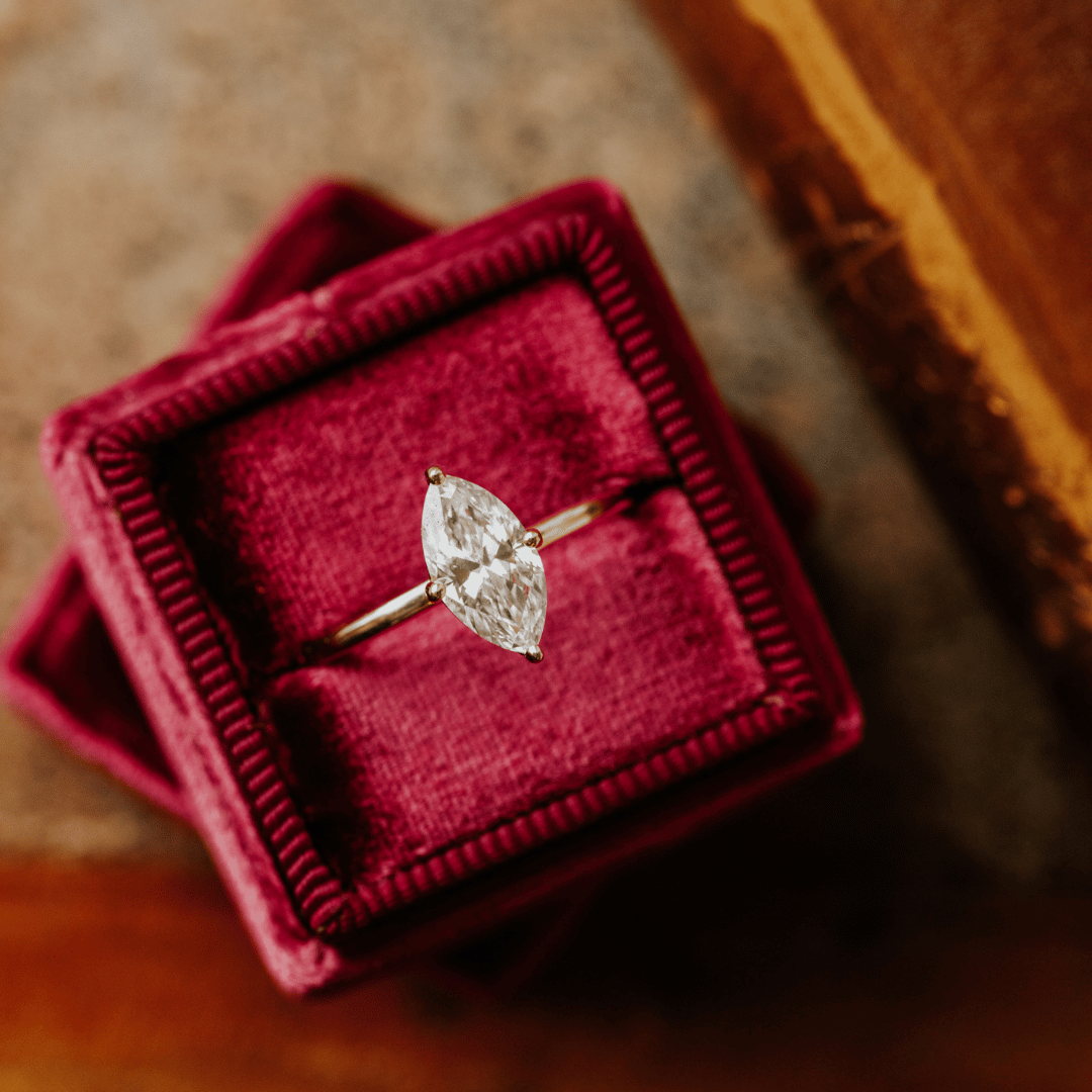 The Maeve Marquise Solitaire