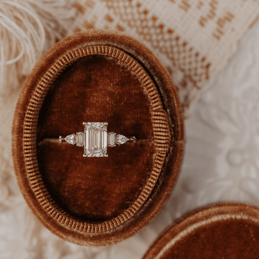 The Encanto Emerald Cut Ring
