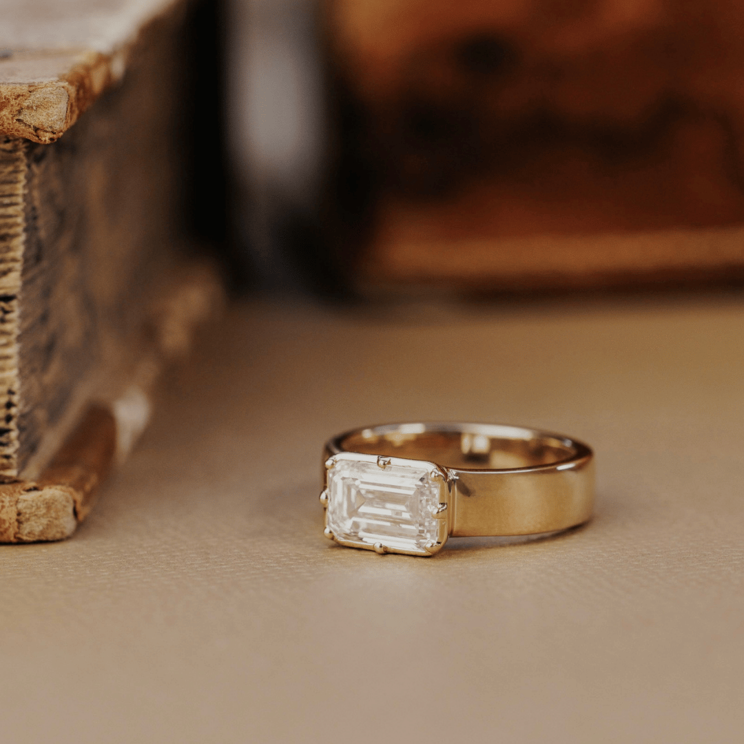 The Bowen Emerald Cut Ring
