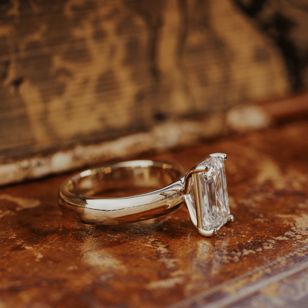 The Louisa Emerald Cut Ring