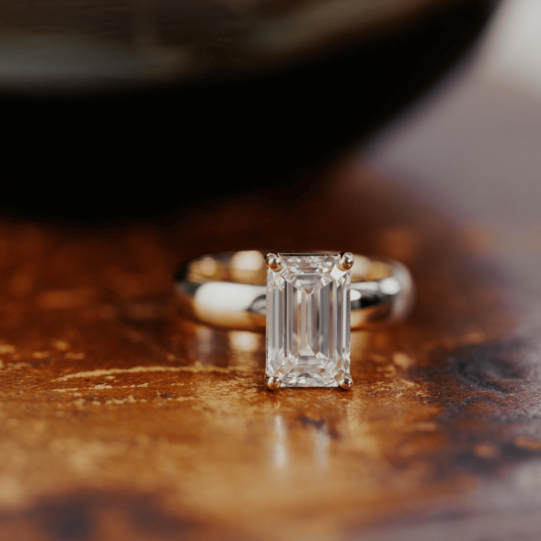 The Louisa Emerald Cut Ring