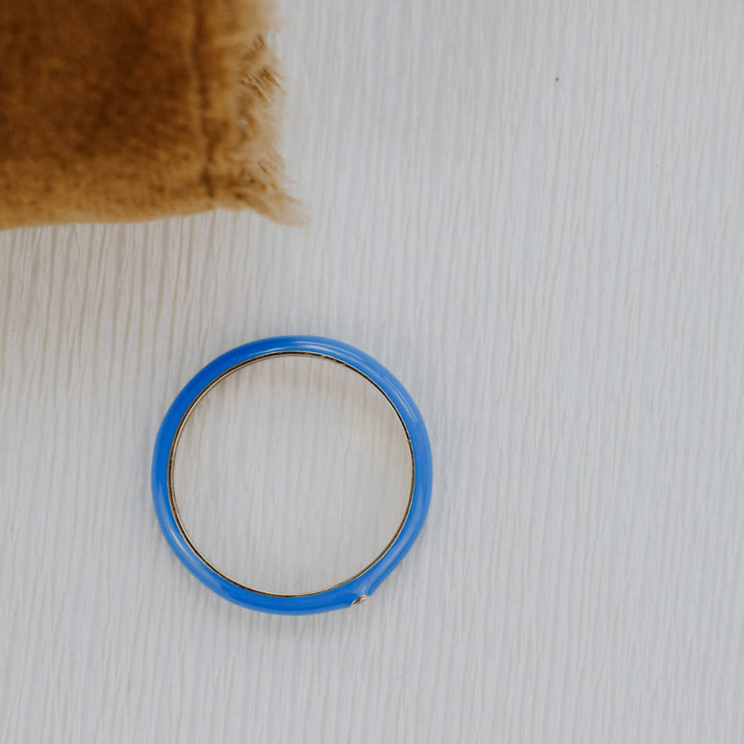 Diamond Enamel Band