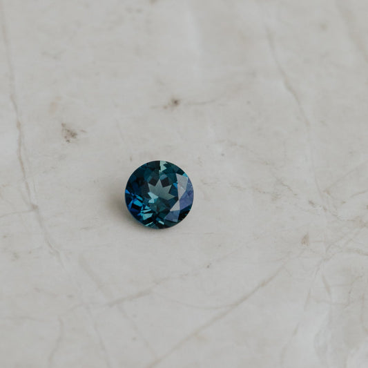 .57 ct Round Blue Australian Sapphire Stone