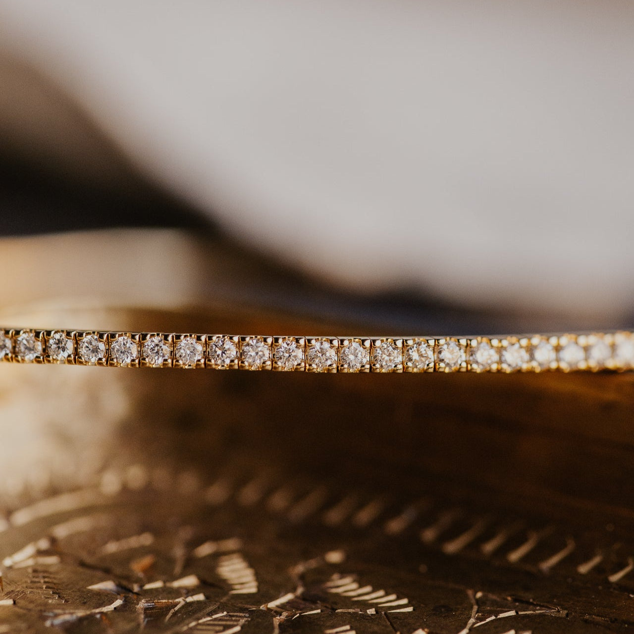 Round Diamond Bracelet