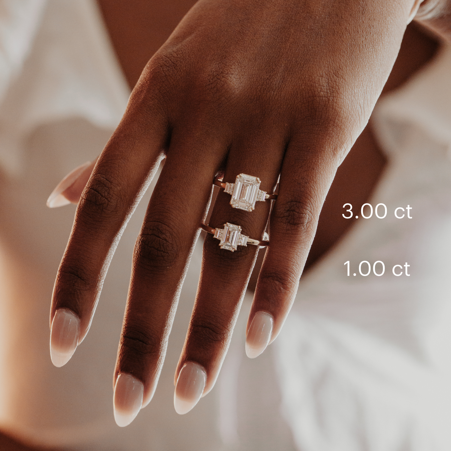 The Jules Emerald Cut Ring