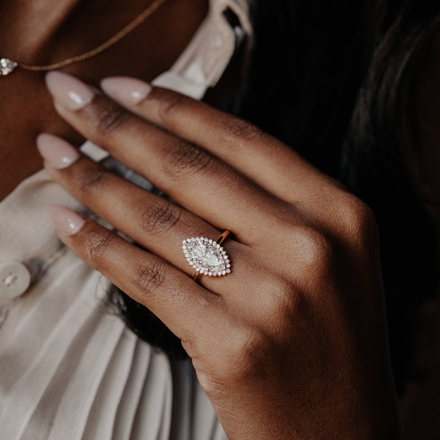 The Nova Marquise Ring