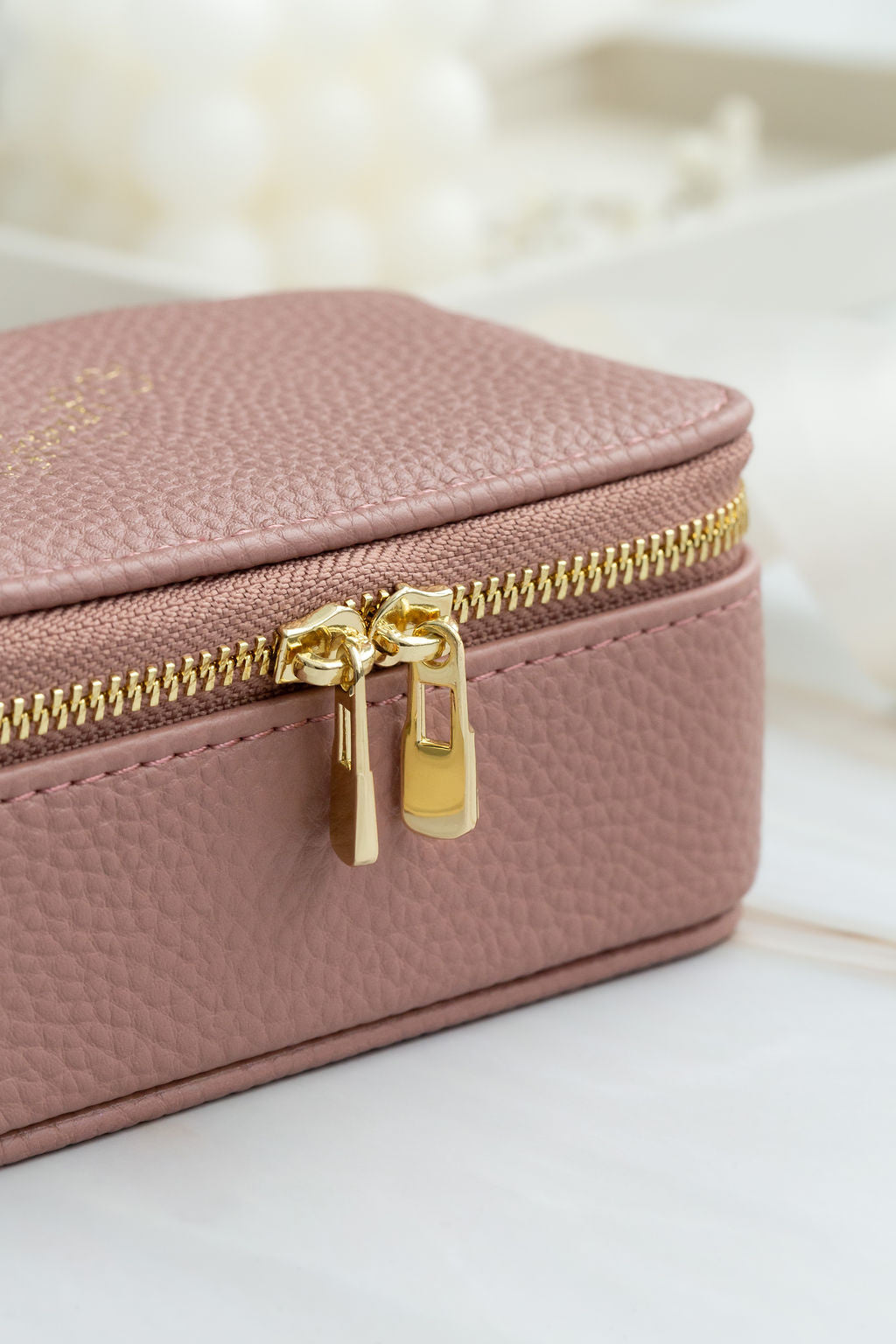 Pink Rectangle Travel Case
