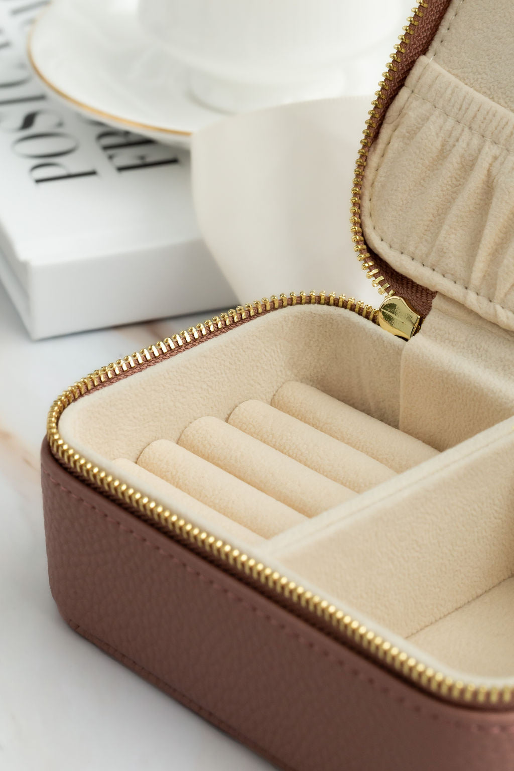 Pink Rectangle Travel Case