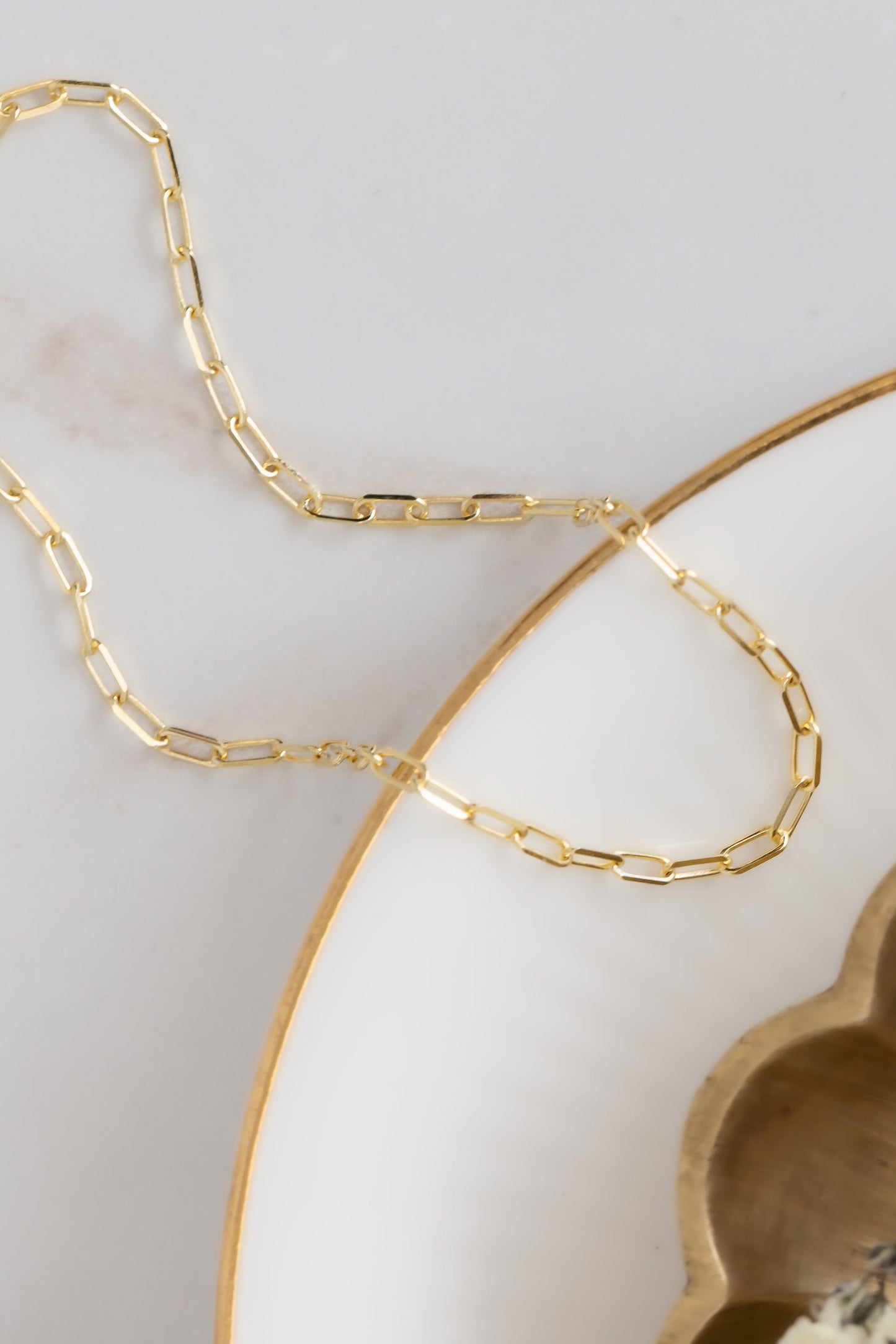 Paper Clip Chain Necklace