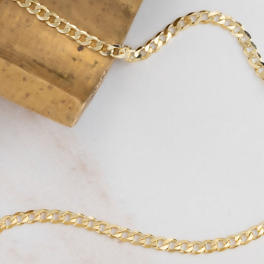 Classic Curb Chain Necklace