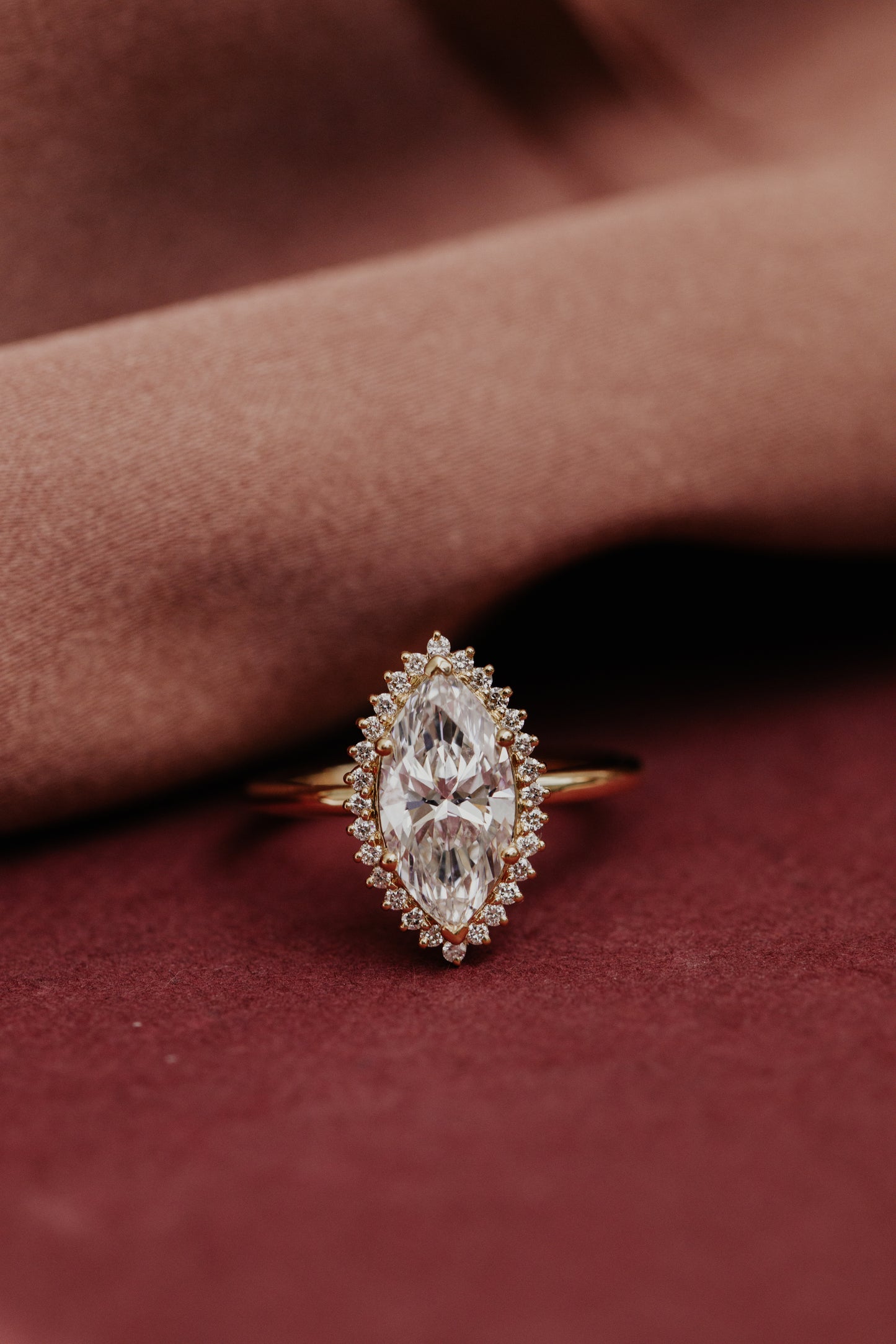 The Nova Marquise Ring