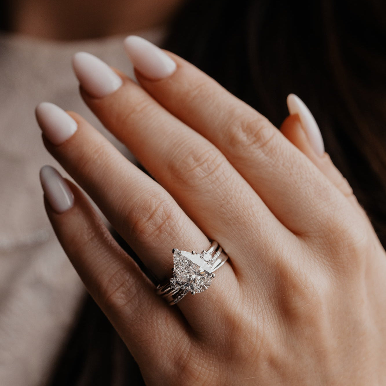 The Vivien Pear Ring
