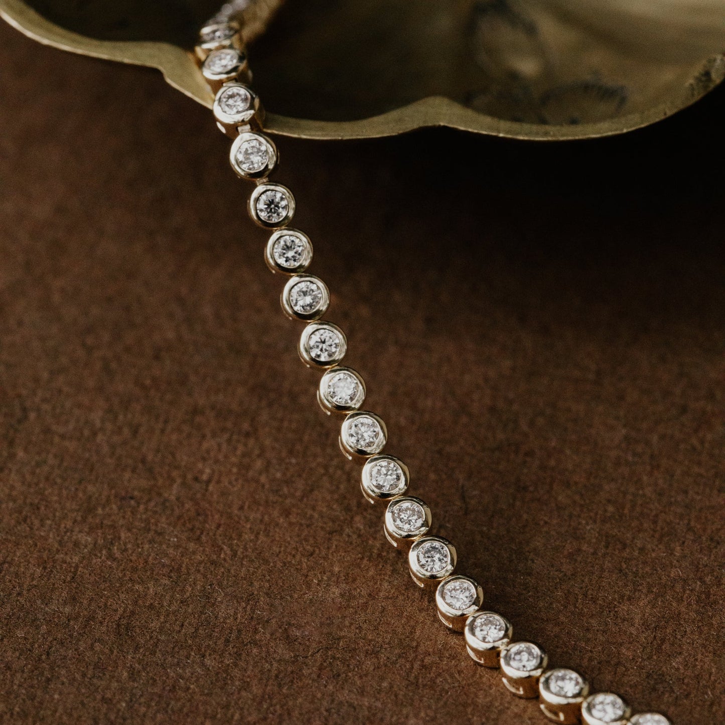 Bezel Tennis Bracelet