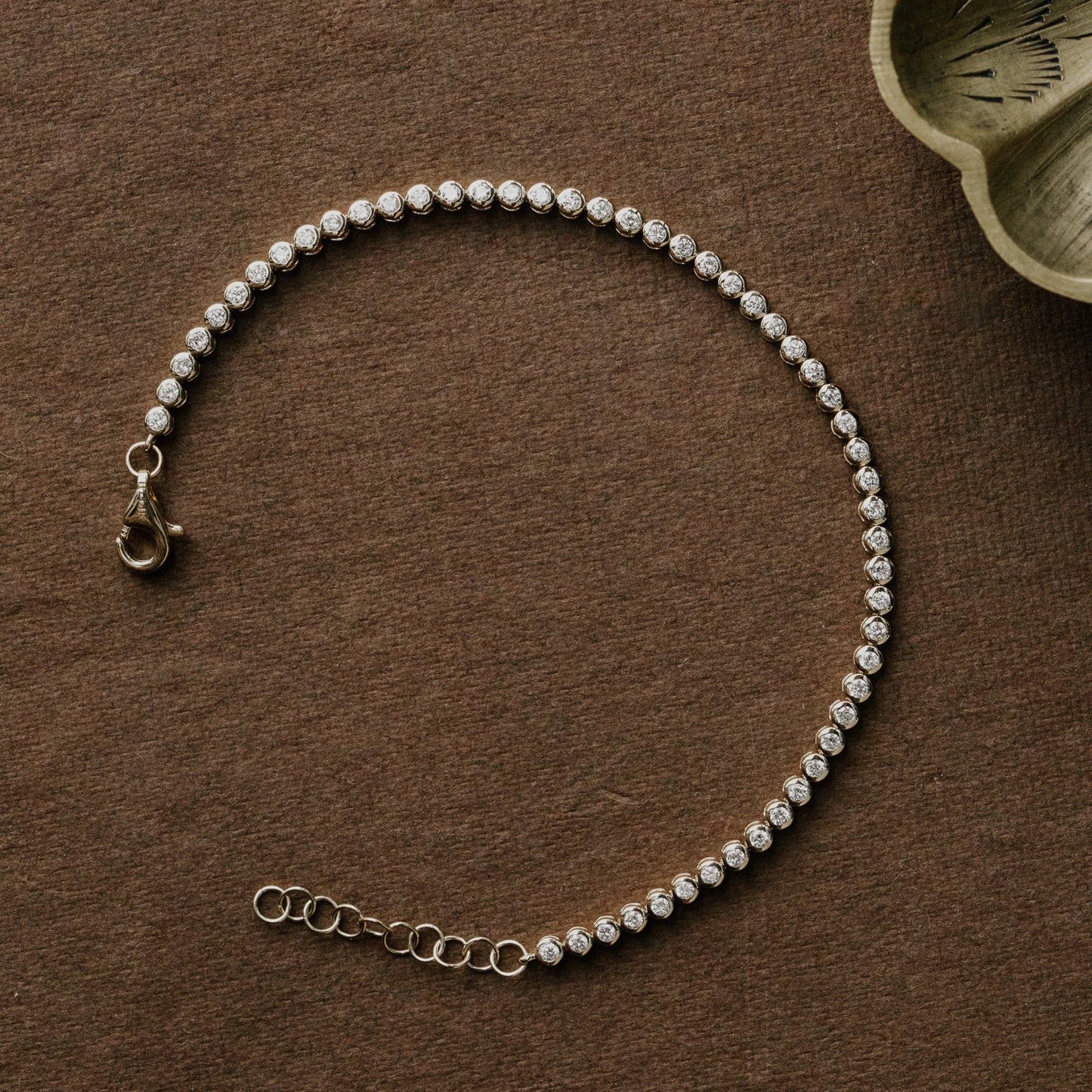 Bezel Tennis Bracelet