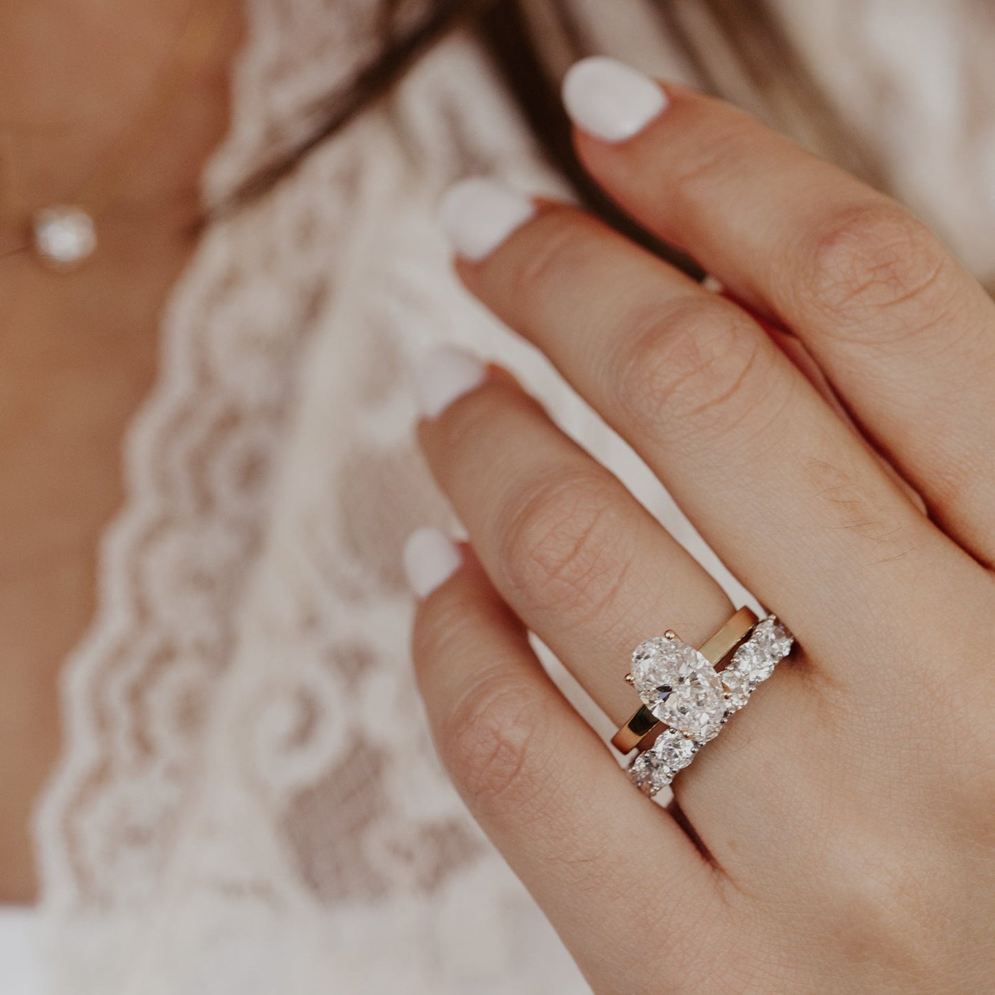 The Amara Round Eternity Band