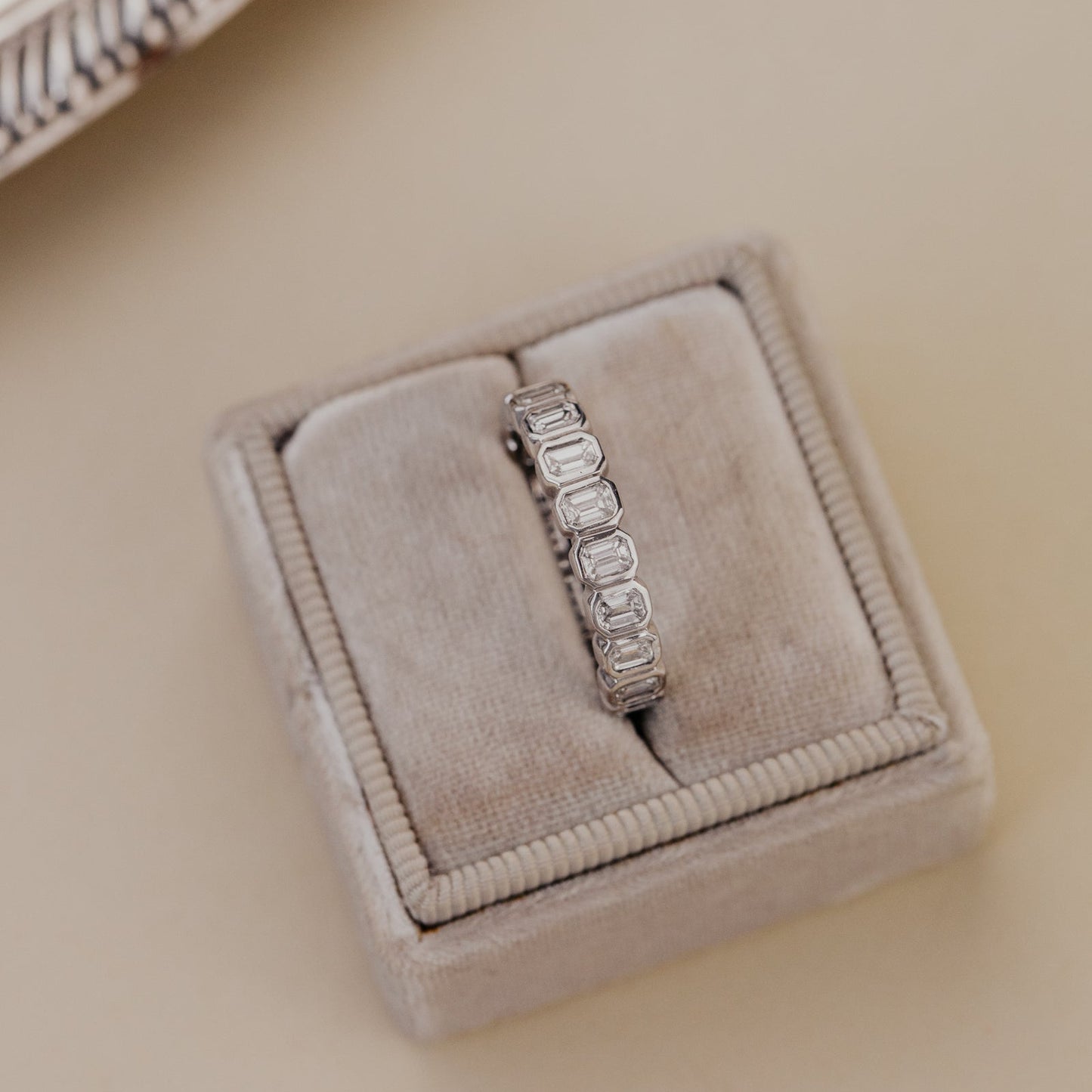 The Marlowe Emerald Cut Band