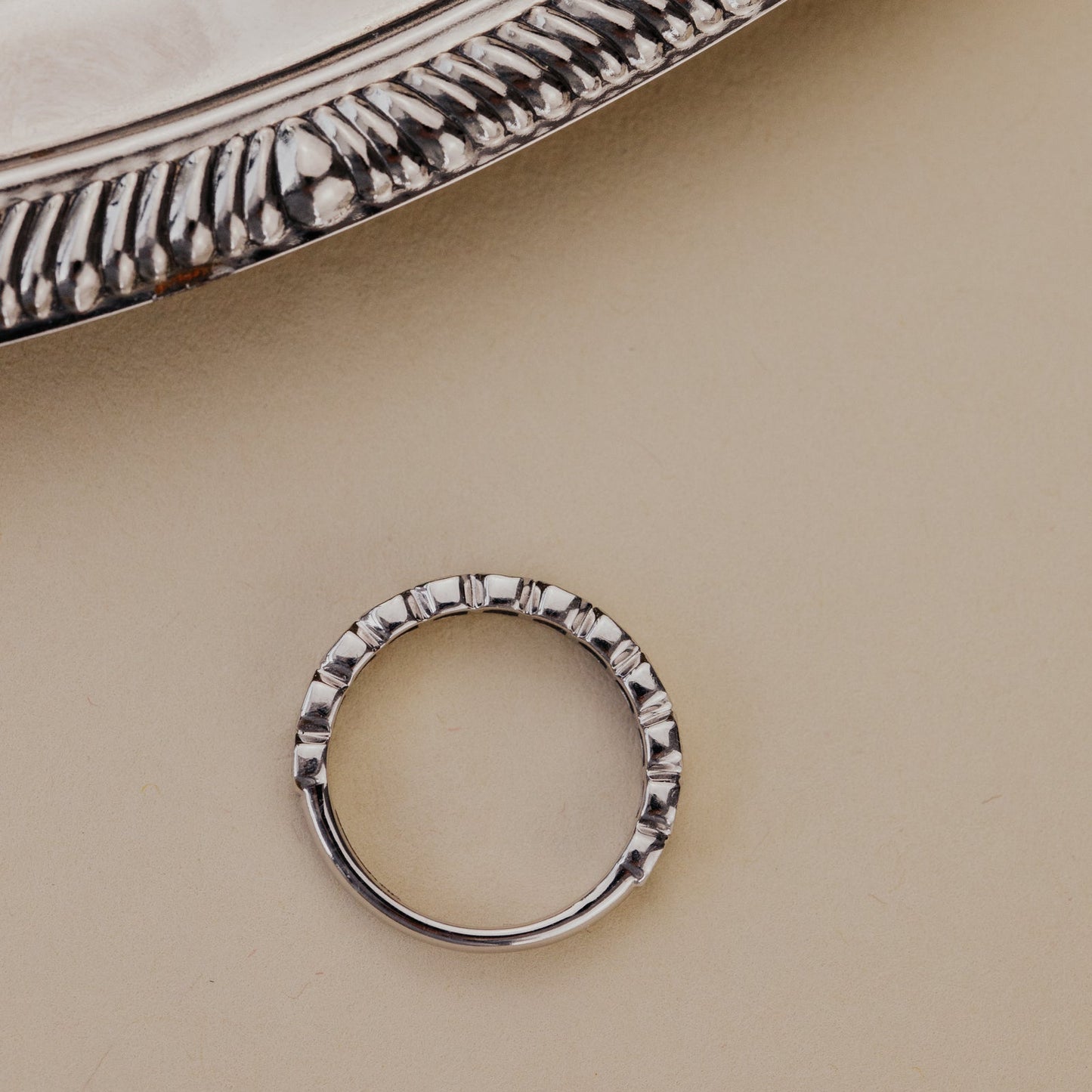 The Marlowe Emerald Cut Band