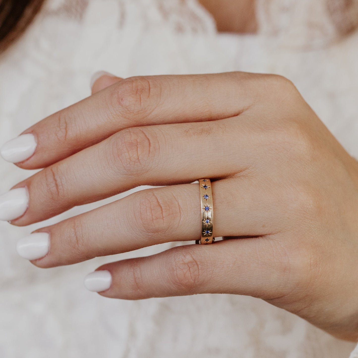 The Estelle Sapphire Band