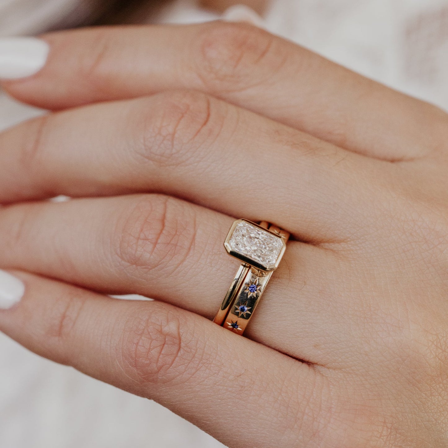 The Estelle Sapphire Band
