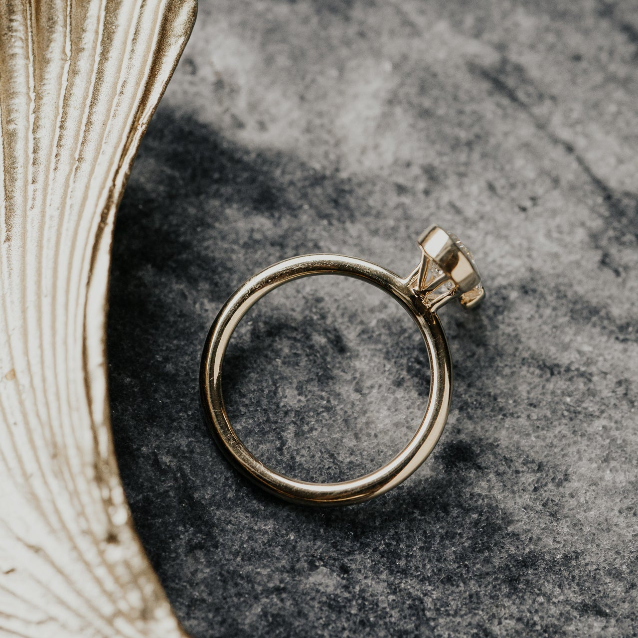 2.18 ct Long Cushion Lab Grown Diamond Ring