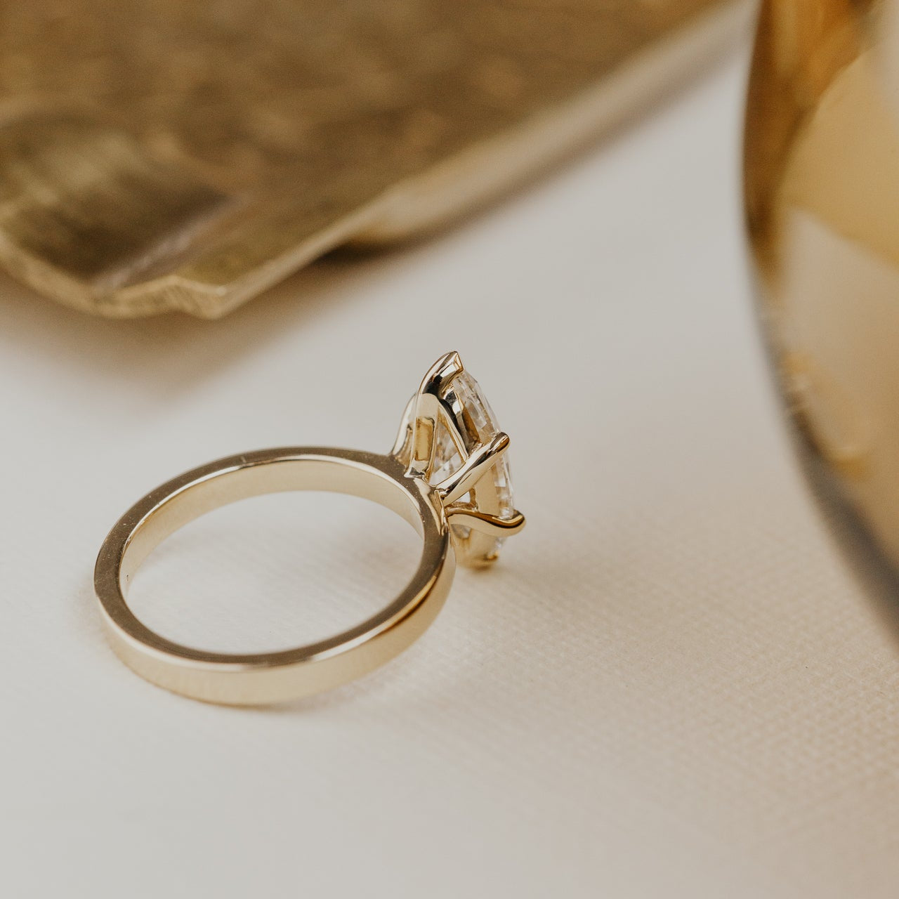 The Octavia Marquise Solitaire Ring