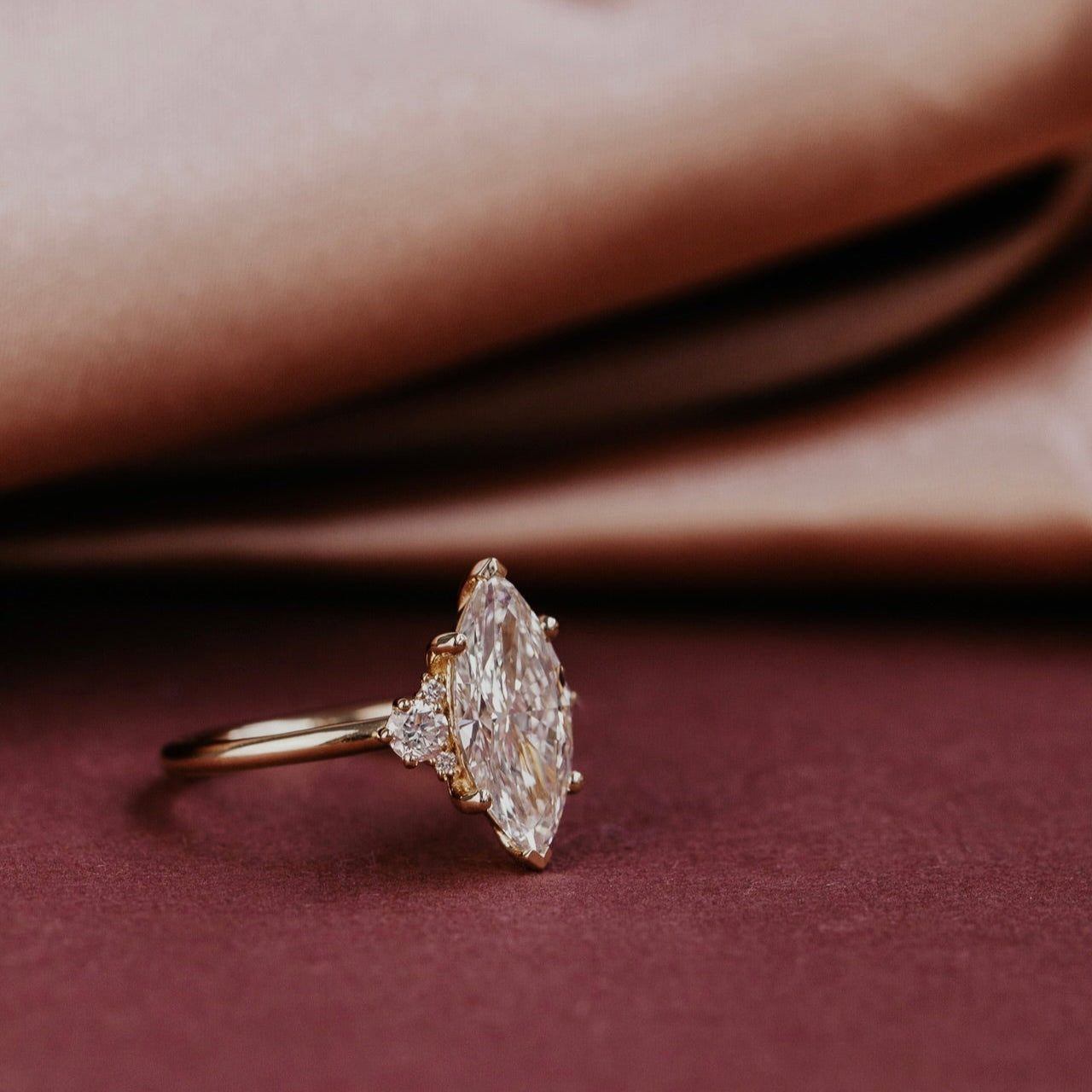 The Vivien Marquise Ring