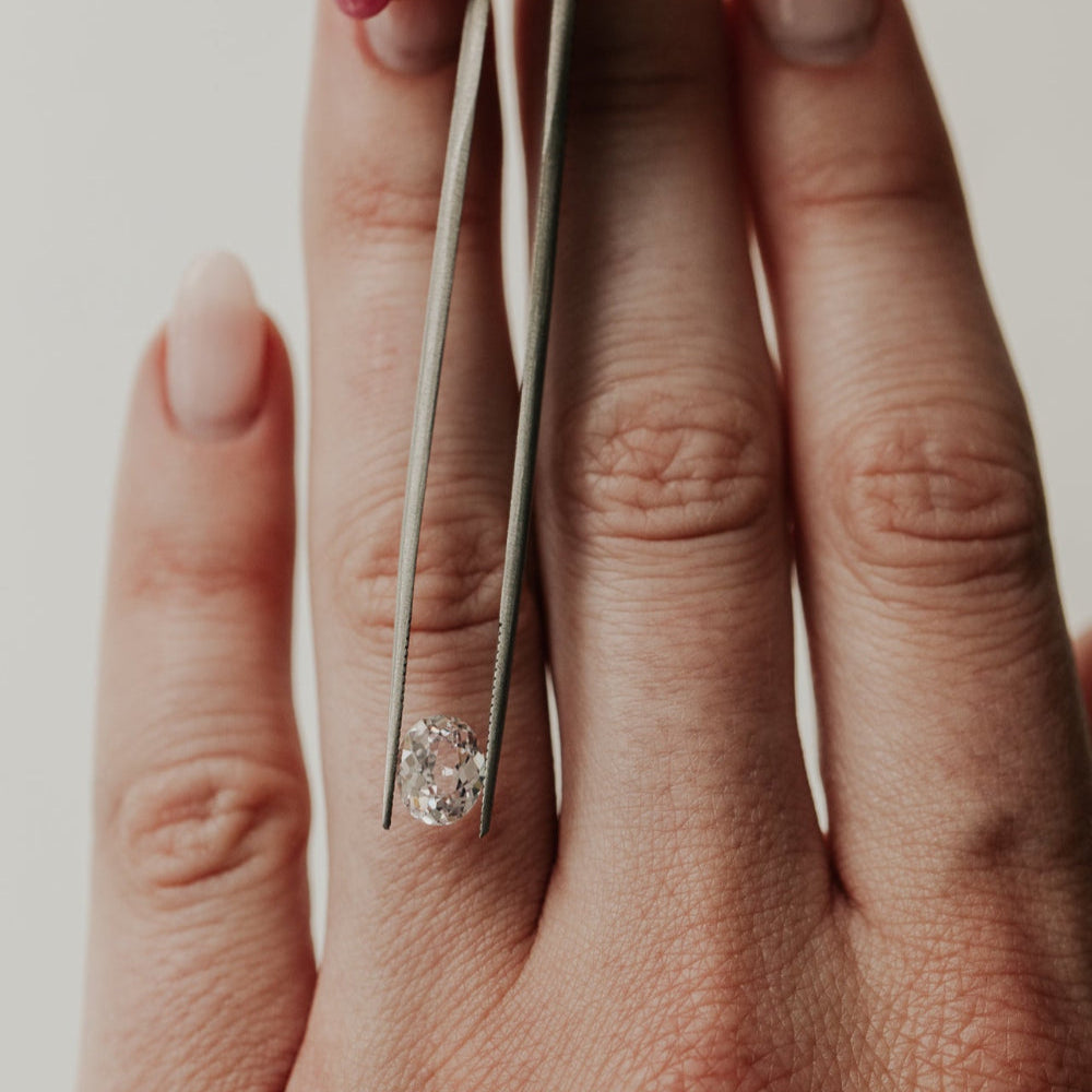 Build Your Own 1.30 ct Light Pink Oval Sapphire Ring