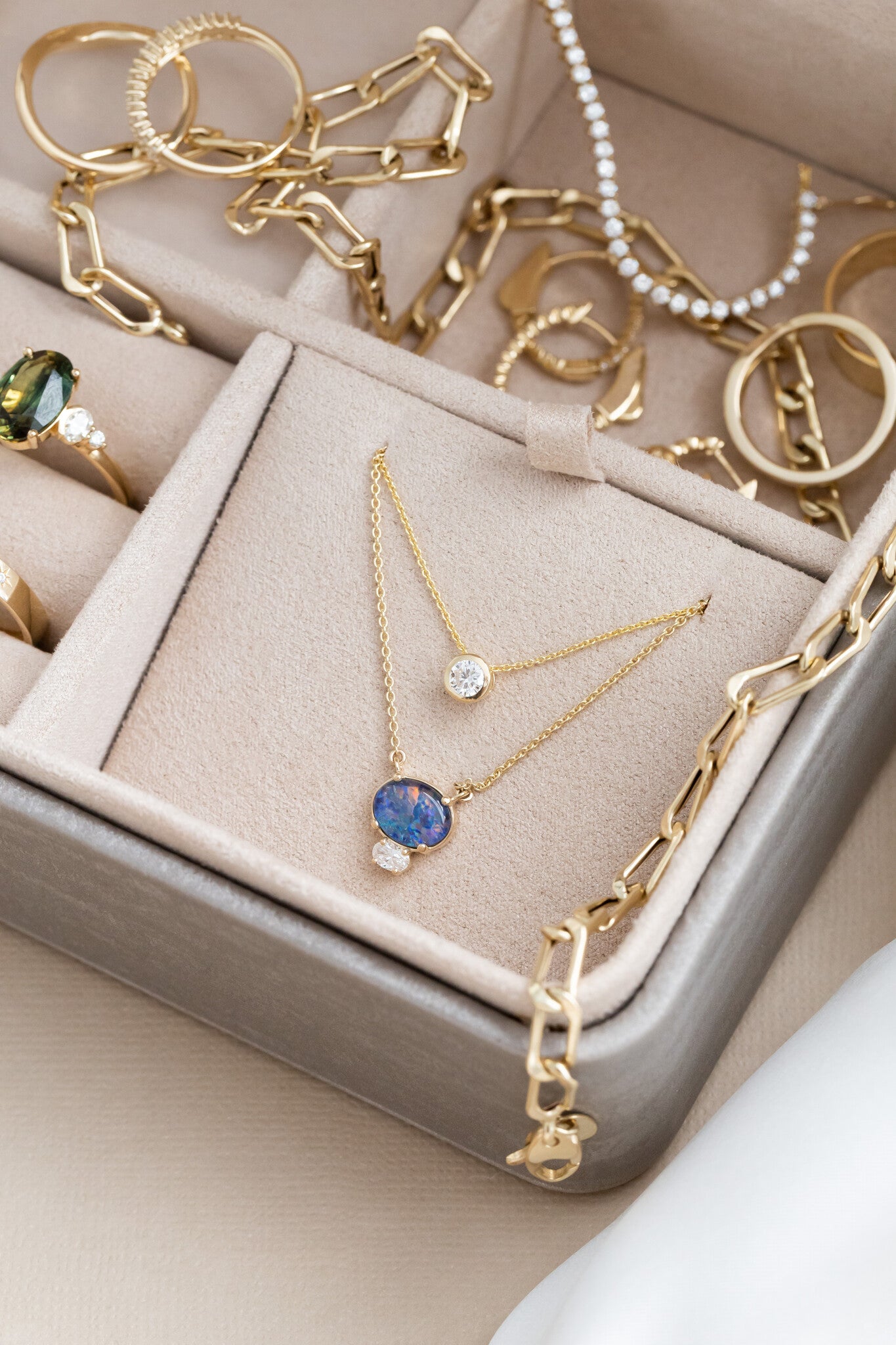 Sarah O Dresser Top Jewelry Box