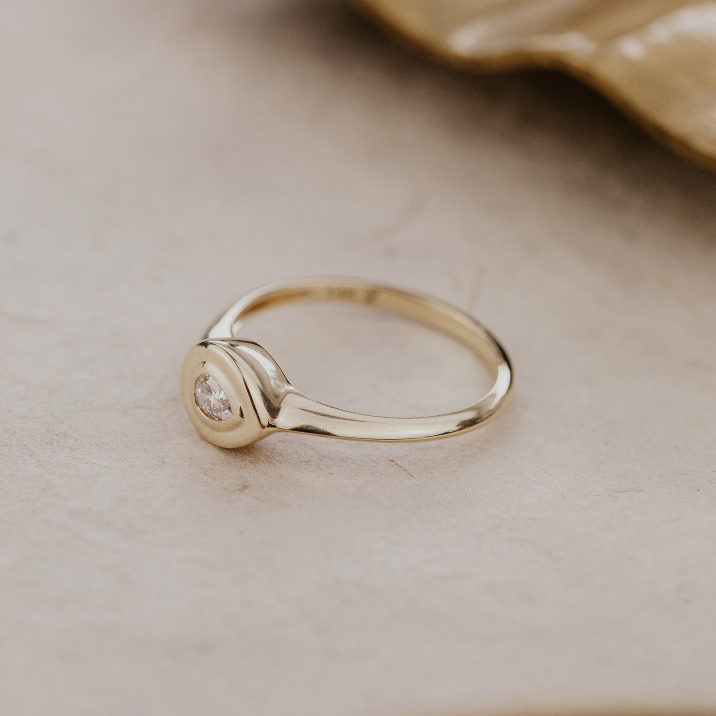The Canopy Pear Lab Grown Diamond Ring