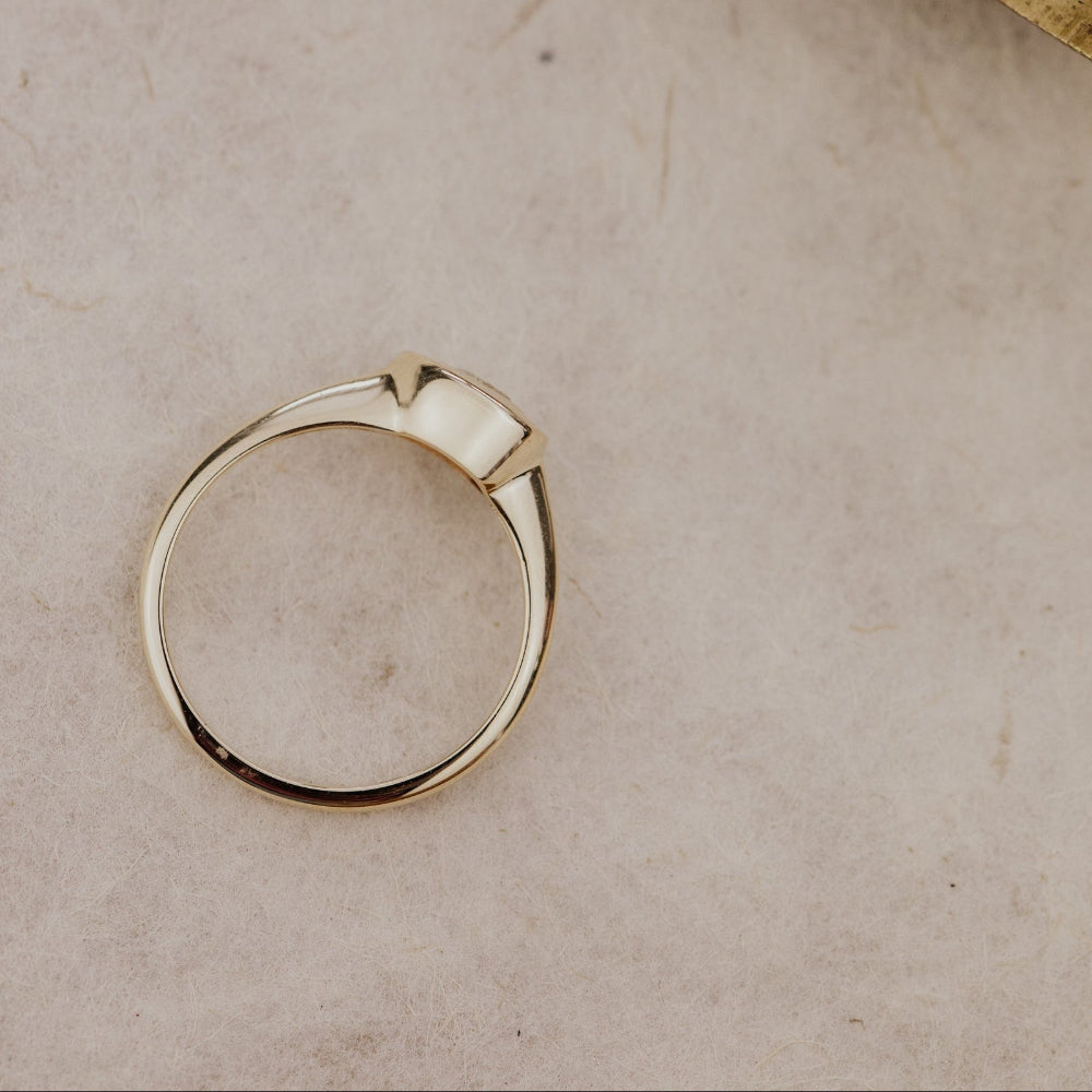 The Canopy Pear Lab Grown Diamond Ring