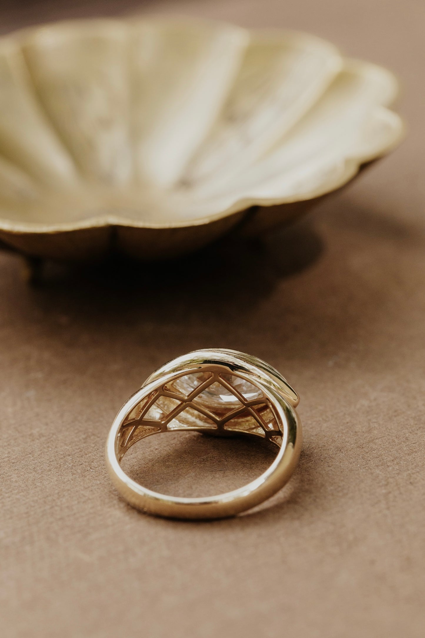 The Echo Marquise Lab Grown Diamond Ring