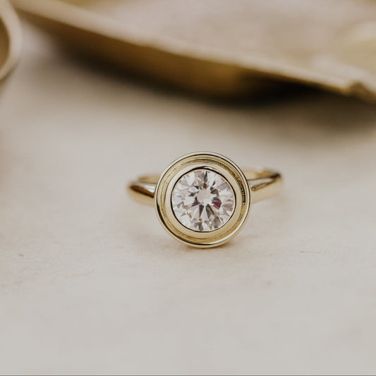 The Mirage Round Lab Grown Diamond Ring