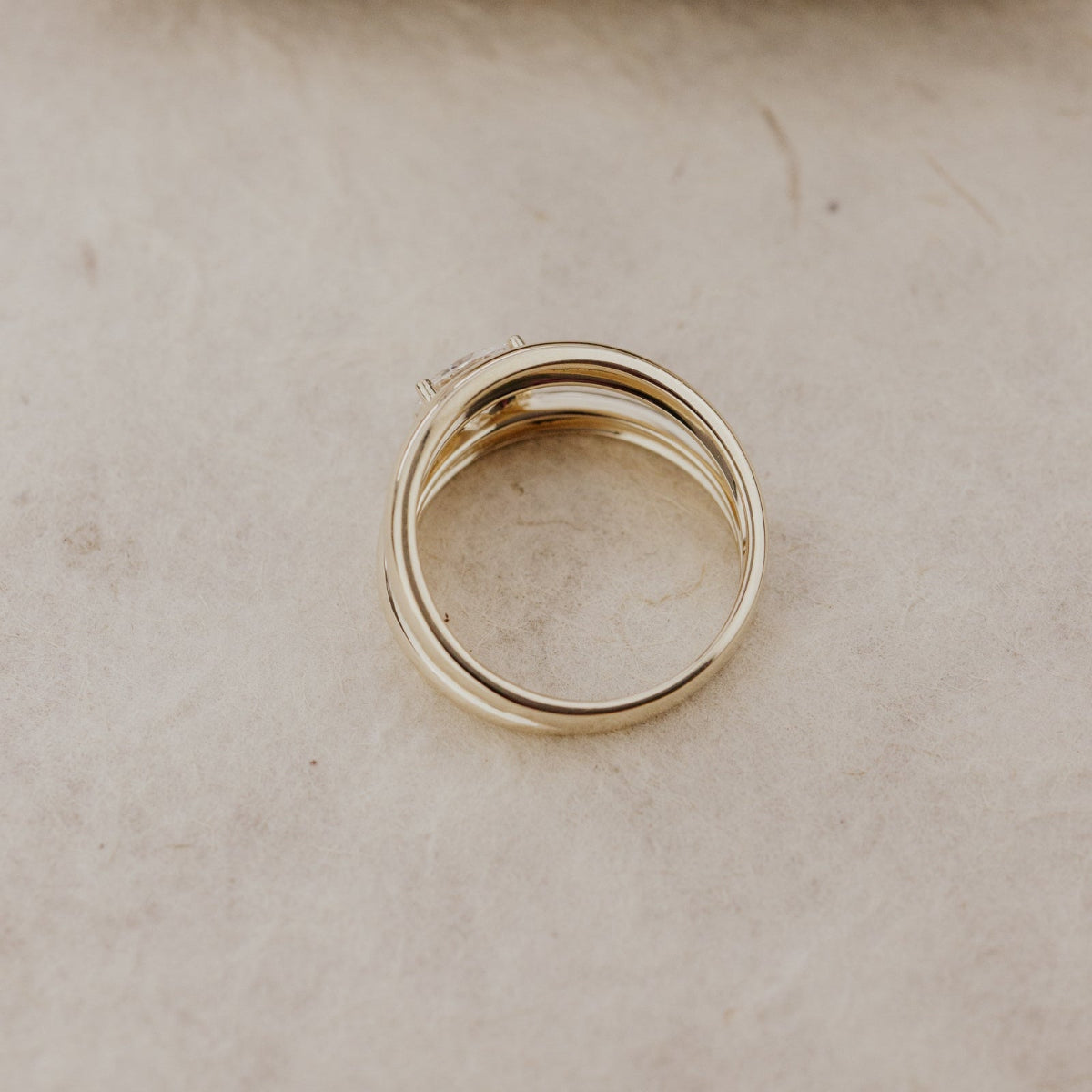 The Orbit Oval Lab Grown Diamond Ring