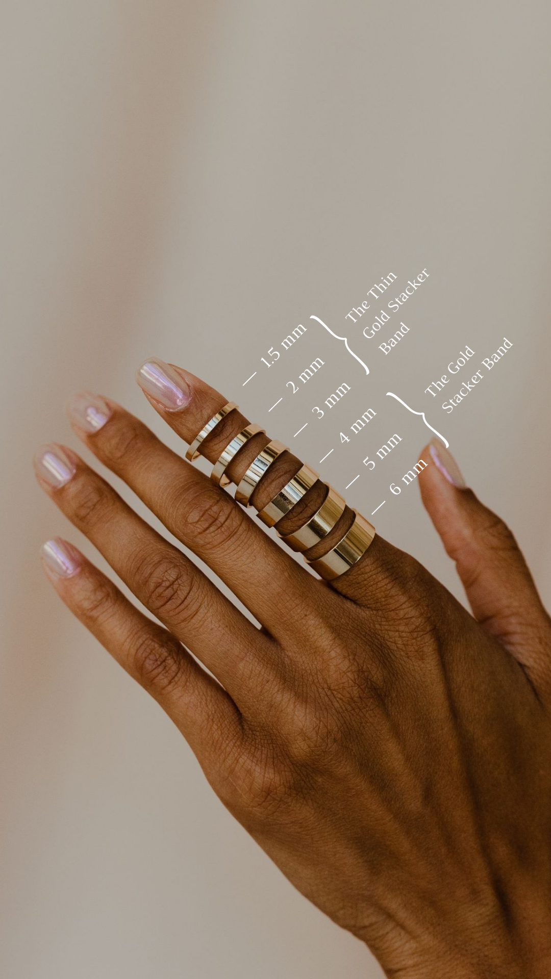 The Thin Gold Stacker Band