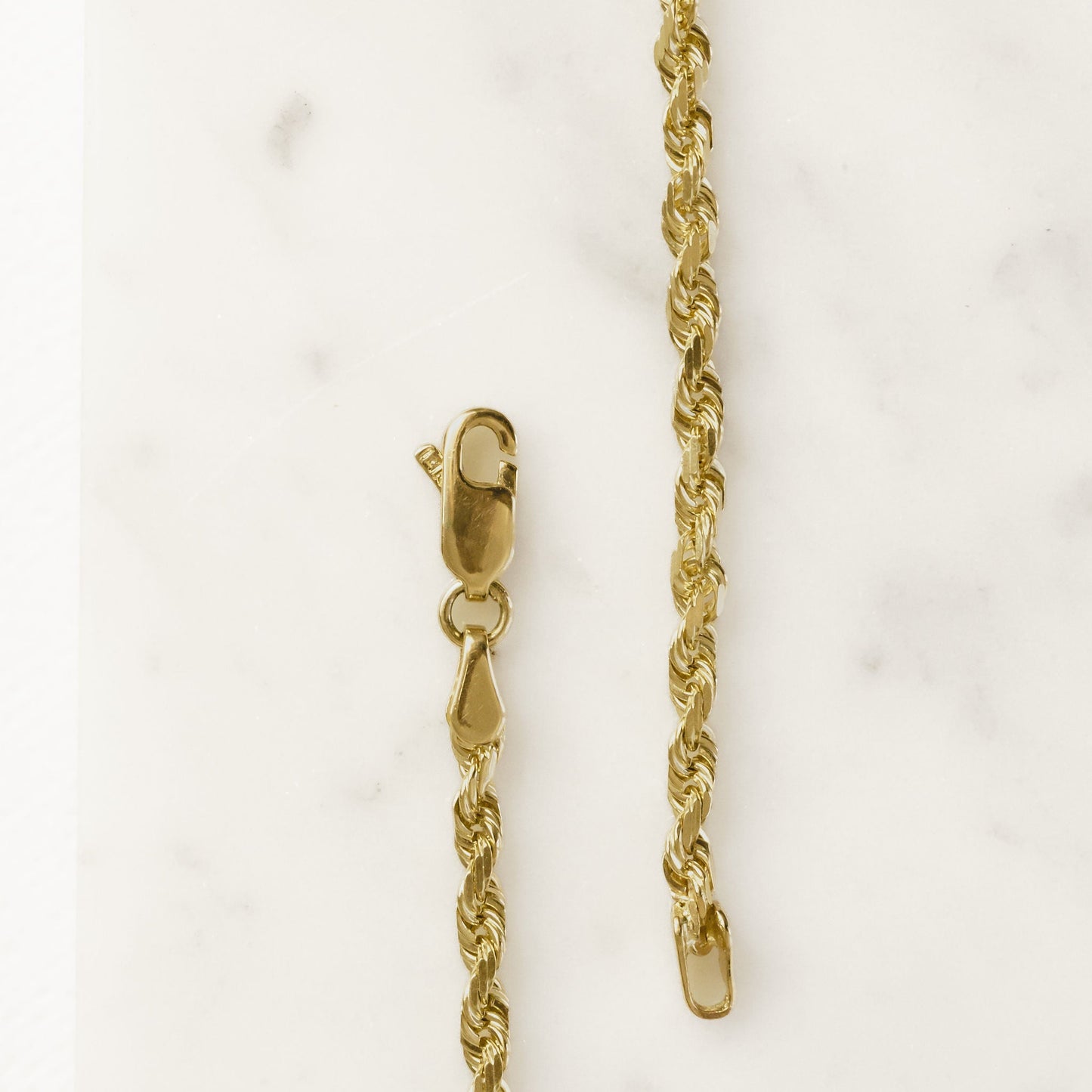 Solid Rope Chain Necklace
