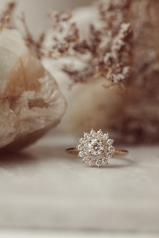 The Mini Soleil Round Ring