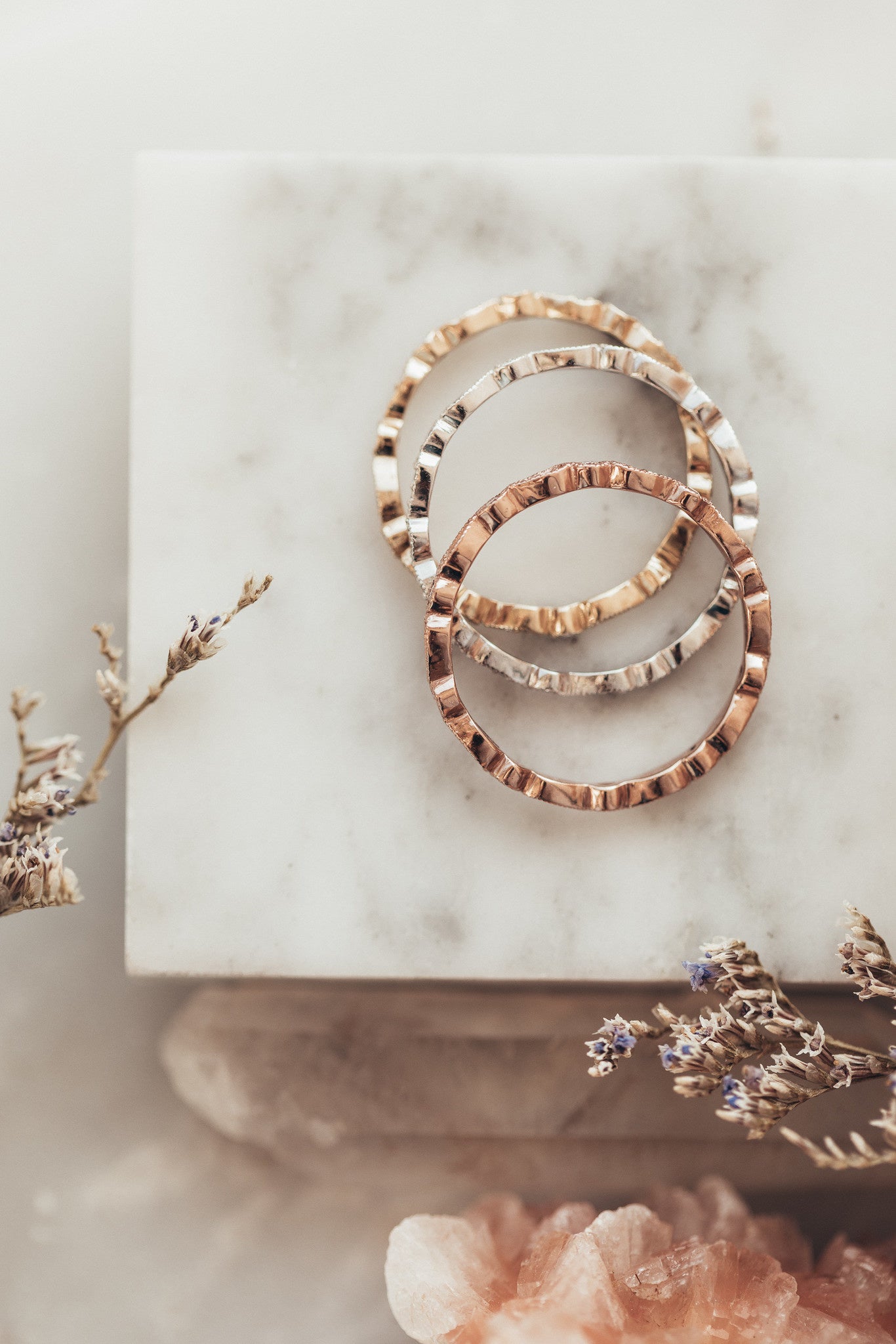 The Pear and Round Eternity Band