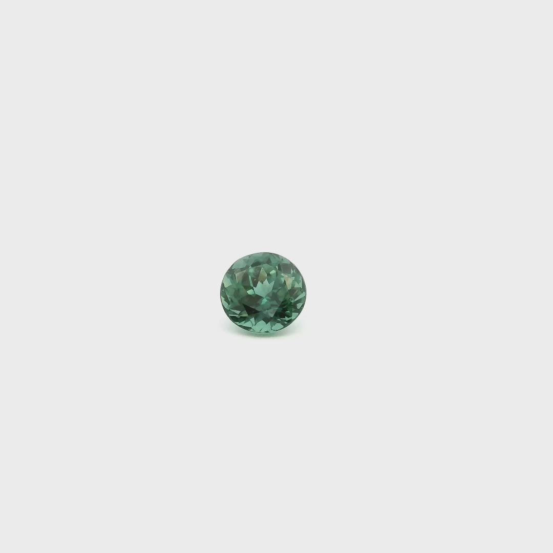 .90 ct Round Blue Australian Sapphire