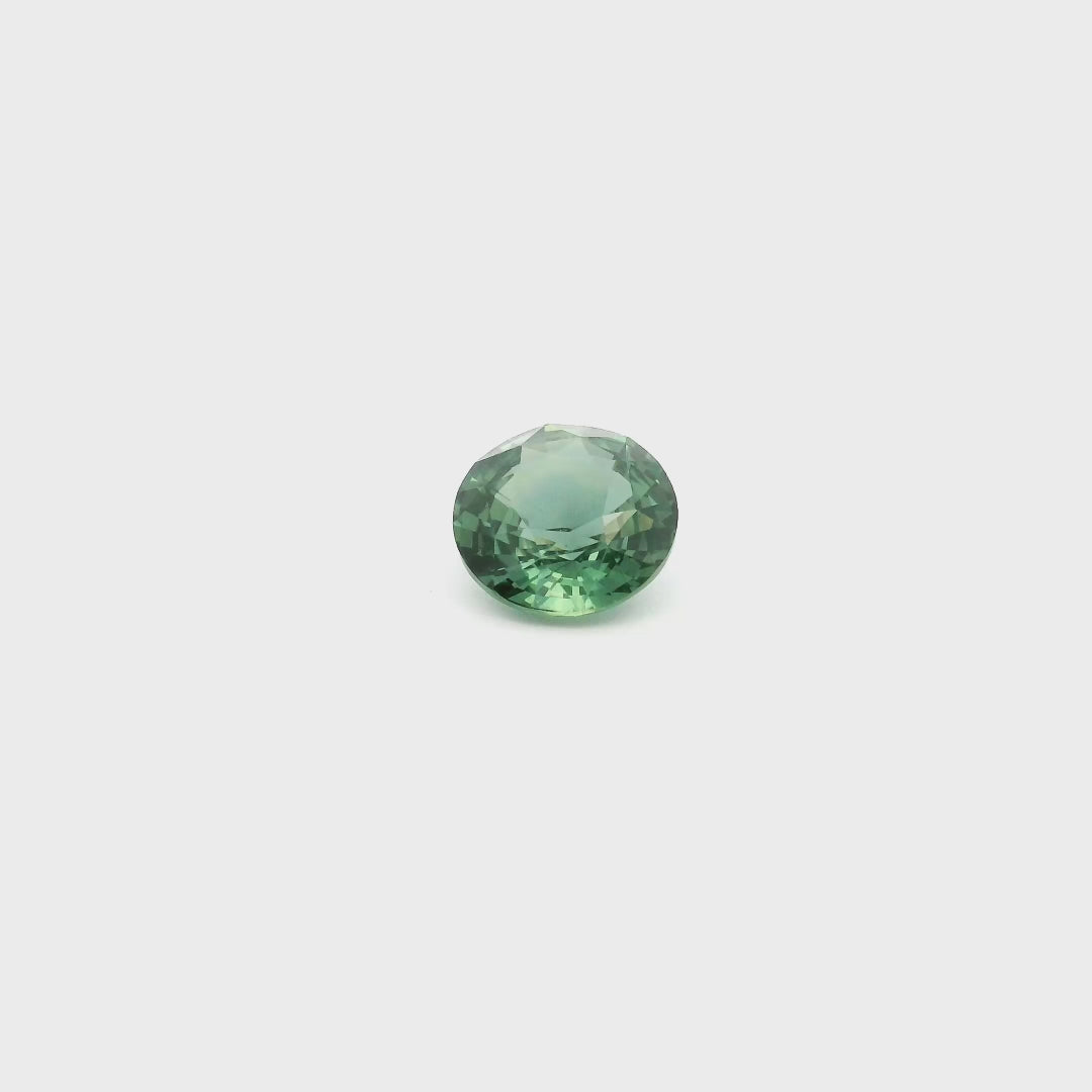 2.49 ct Round Teal Sri Lanka Sapphire